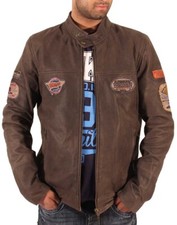 Aviatrix Veste Cuir Homme