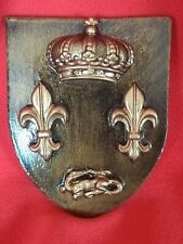 Blason Couronne et Fleurs de