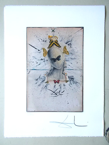 Lithographie salvador dali - lithographie,,