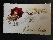 CP ILLUSTREE BONNE ANNEE