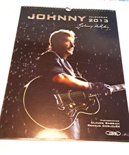 ORIGINAL CALENDRIER A SPIRALES    2013  JOHNNY HALLYDAY     43X31CM