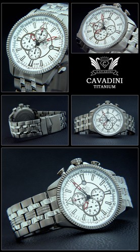 Cavadini titan chronographe - cavadini,