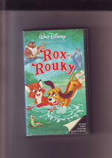 K7 video VHS -- rox et rouky - vhs - secam - hifi stereo - walt disney -
