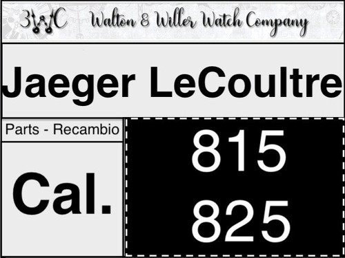Jaeger lecoultre 815 - jaeger,