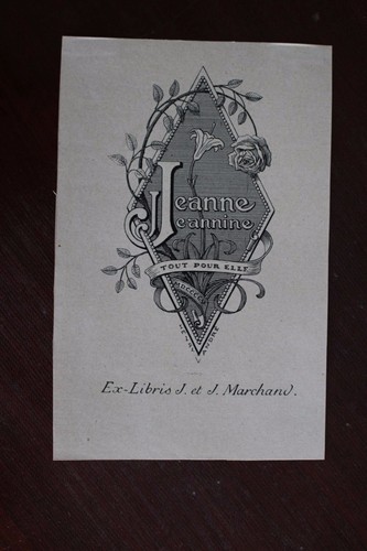 Libris jeanne - ✒, ex
