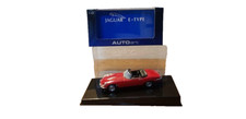 jaguar  E-TYPE  cabriolet  roadster series III V12 -Autoart 1.43- Miniature Rare