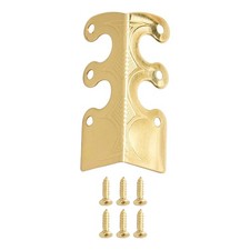 6 anciens protections d'angle en m��tal pour protection plinthe et d��coration i