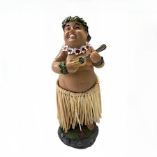 Hawaiian Hula Dashboard Doll