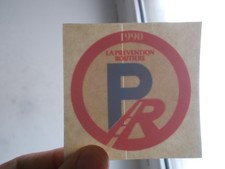 Autocollant PRÉVENTION