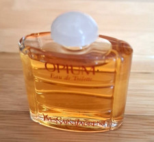 miniatures de parfum Yves SAINT LAURENT Opium edt 7,5ml pleine bouchon blanc