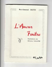 L'Amour Fenêtre Marc-Emmanuel Saletes Simone Vaulpré Art et poésie