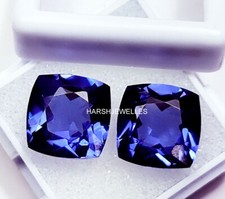 Naturel Tanzanite Bleue 8 À 10 CT Paire Certifié Ample Pierre Précieuse Sur Ebay
