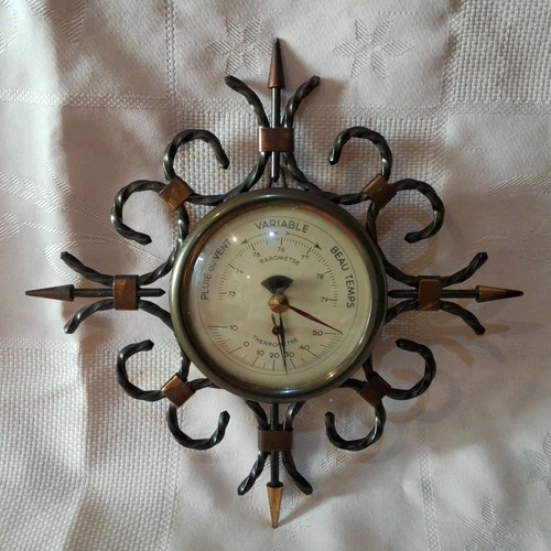 Ancien baromètre thermomètre - baromètre,