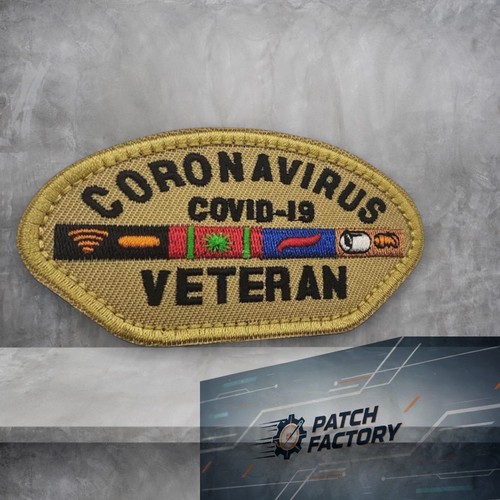 Ecusson army veteran covid - veteran,