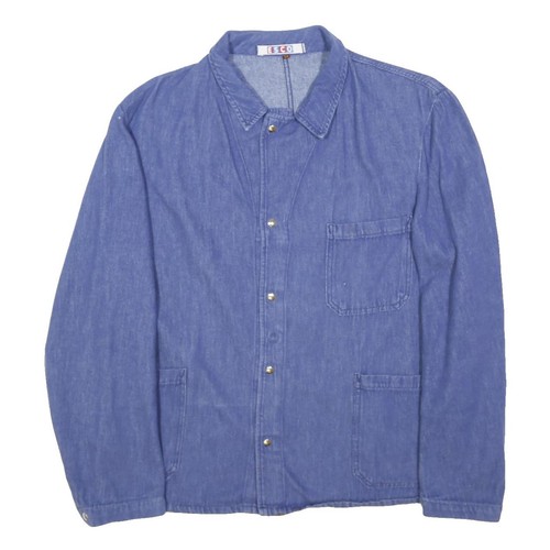 Veste jean boutons - en,
