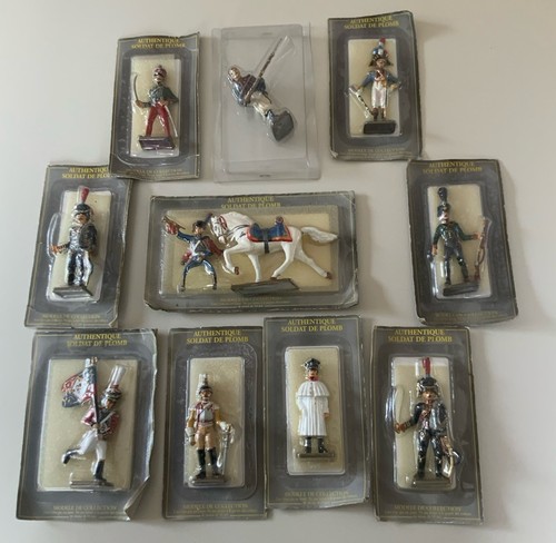 Lot figurines de plomb - 10,
