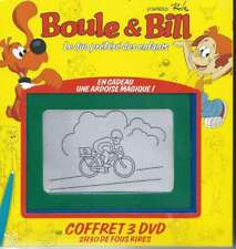 Coffret "BOULE & BILL + ARDOISE MAGIQUE VERT" - 3 DVD - NEUF SOUS BLISTER