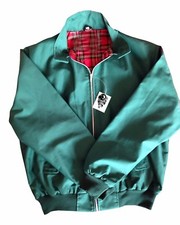 Vestes Classic Harrington vertes fabriquées au Royaume-Uni ! Skinhead Mod rétro vintage prix de vente conseillé - 28 £