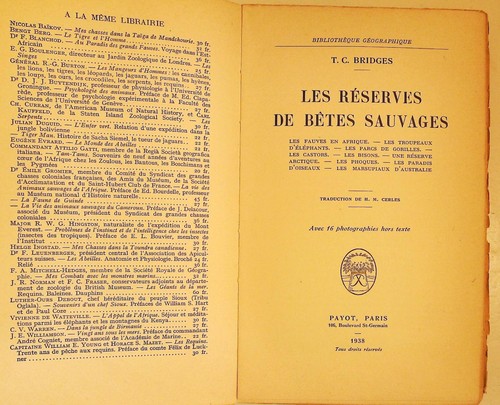Les réserves bêtes - réserves, de