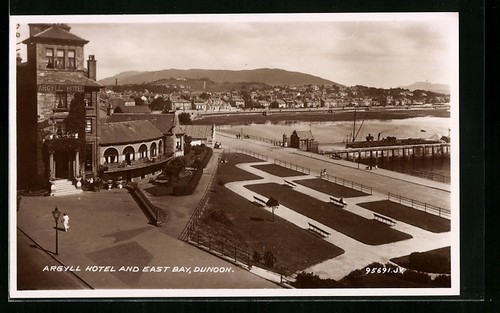 Carte postale dunoon argyll - postale,