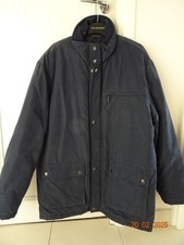 Parka bleue marine TEX taille M