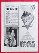 Publicité de presse: Trousseau de Malles et Porte-Habits Louis VUITTON 1931