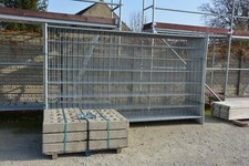 Clôture de chantier 300 lfm clôture mobile clôture d'arrêt sécurité de...