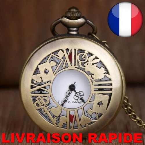 Montre poche vintage cuivre - montre,
