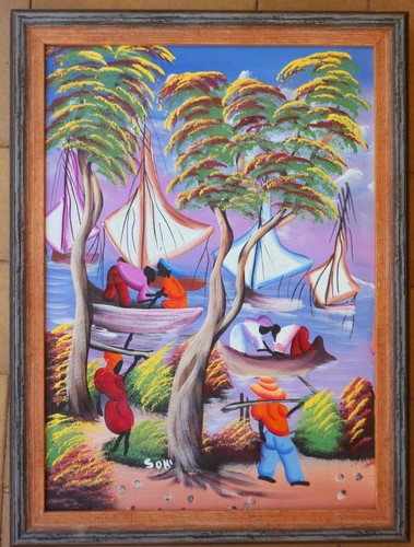 Tableau signé soni - tableau, soni:
