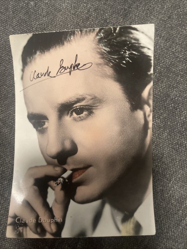 Carte postale acteur - carte, claude