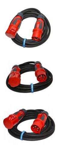 Rallonge h07rn 5x6 - mm², 32a