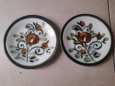 2 ASSIETTES BOCH - MODELE ARGENTEUIL