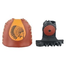 Outil Carquois Cuir Recourbé Léger Sangle-On Traditionnel Longbow