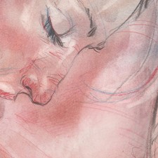 Pin-up Salamanderlovers-Dessin érotique - BD - Erotic drawing-Nude art original