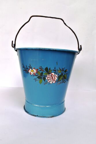 Vintage émaillé seau - vintage,