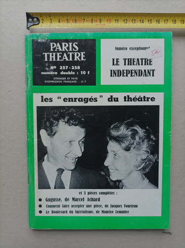 Revue paris theatre - nr, 258