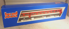 ECH Ho JOUEF  REMORQUE ROUGE AUTORAIL  X 2100  SNCF AVEC  BOITE