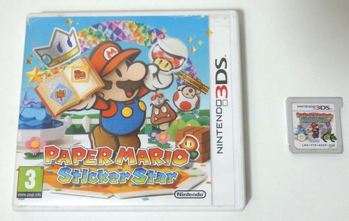 Jeu paper mario sticker star - jeu,