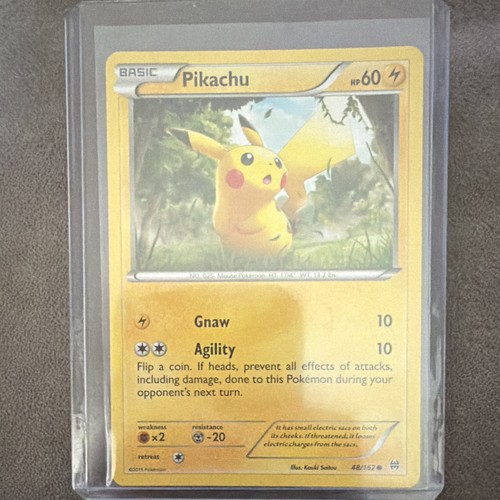 Pikachu 162 mint condition - pikachu, 48/162