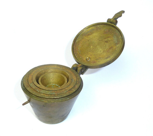 Poids rare bronze livre - poids, 1