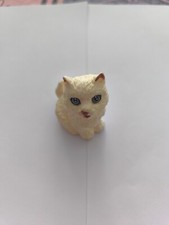 2 Figurines chat en plastique