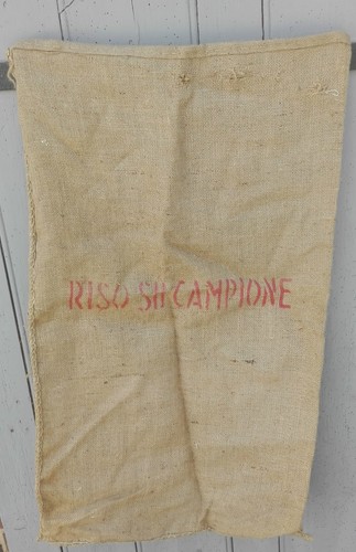 Ancien sac toile jute à - sac,