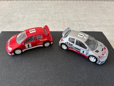 2 Miniatures Norev Peugeot 206