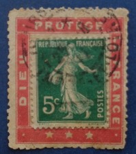 France oblitéré n°137, 5c