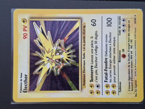 Carte pokémon electhor 102 - pokémon, 16/102