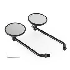 Rétroviseur rond noir