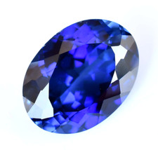 6.15 CT Saphir Naturel Bleu Agl Certifié Coupe Ovale sans Défaut Ample Gemme