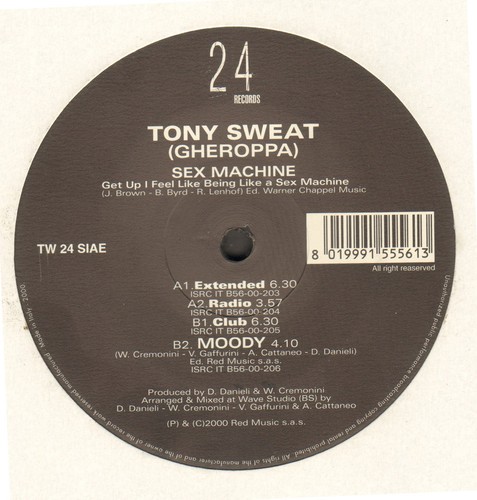Tony sweat sex - -, 24