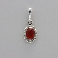 Faceted Orange Oval CARNELIAN
