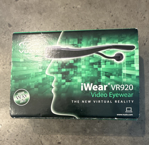 Vuzix iwear vr920 video - vuzix,